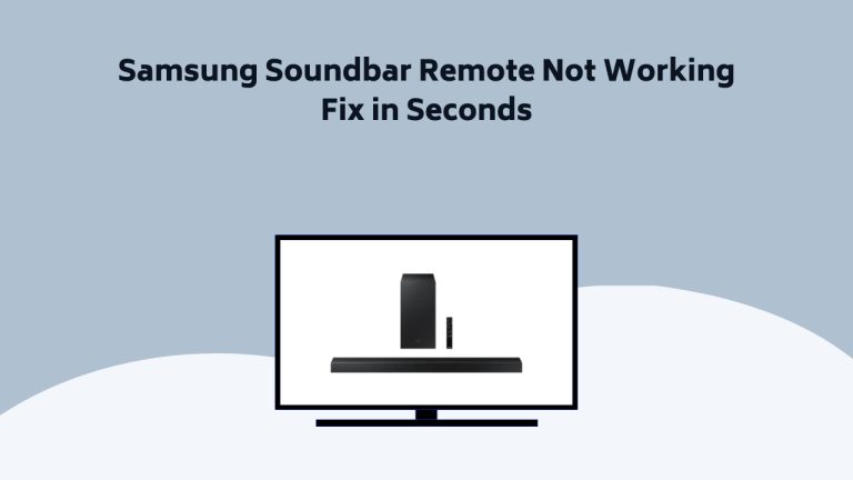 Samsung Soundbar Remote Not Working