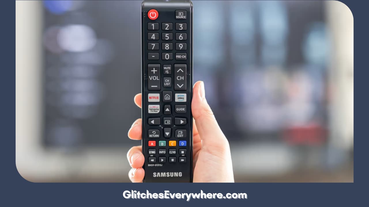 Look For Damages In Samsung Remote