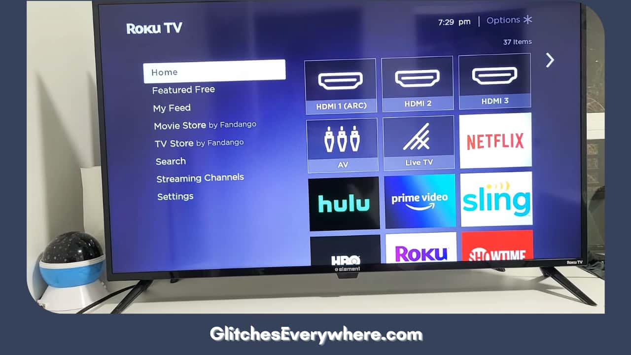 Press Home On Your Roku Remote