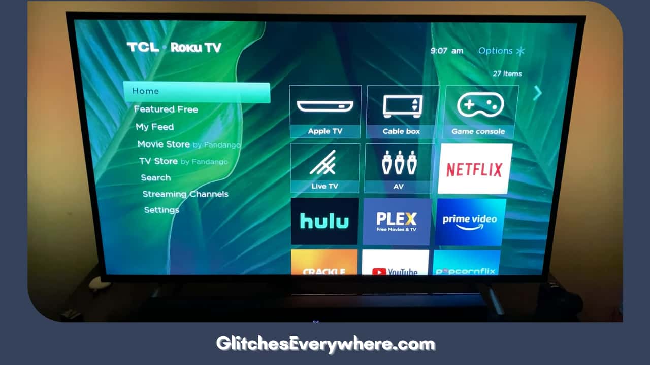 Take Your Roku Remote, Locate The Home Button And Press It