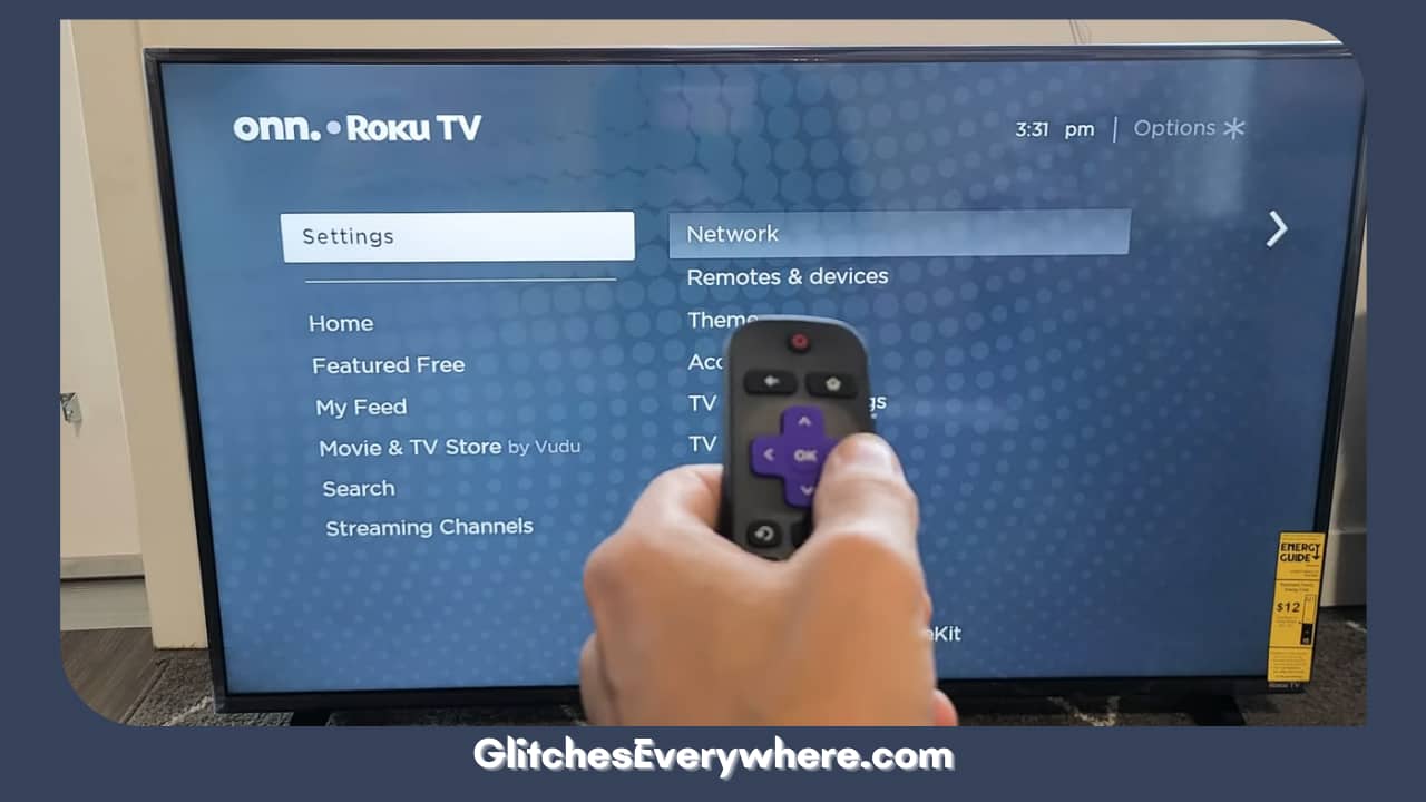 Using Your Roku Remote, Go To The Roku Tv Settings Menu