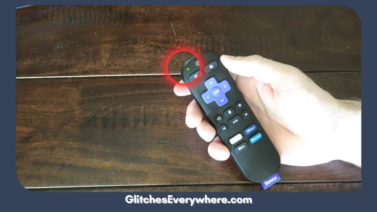 At This Point, You Will Be Able To See A Status Light On Your Roku Remote. This Light Is An Indication That The Roku Remote Is Now In Pairing Mode.