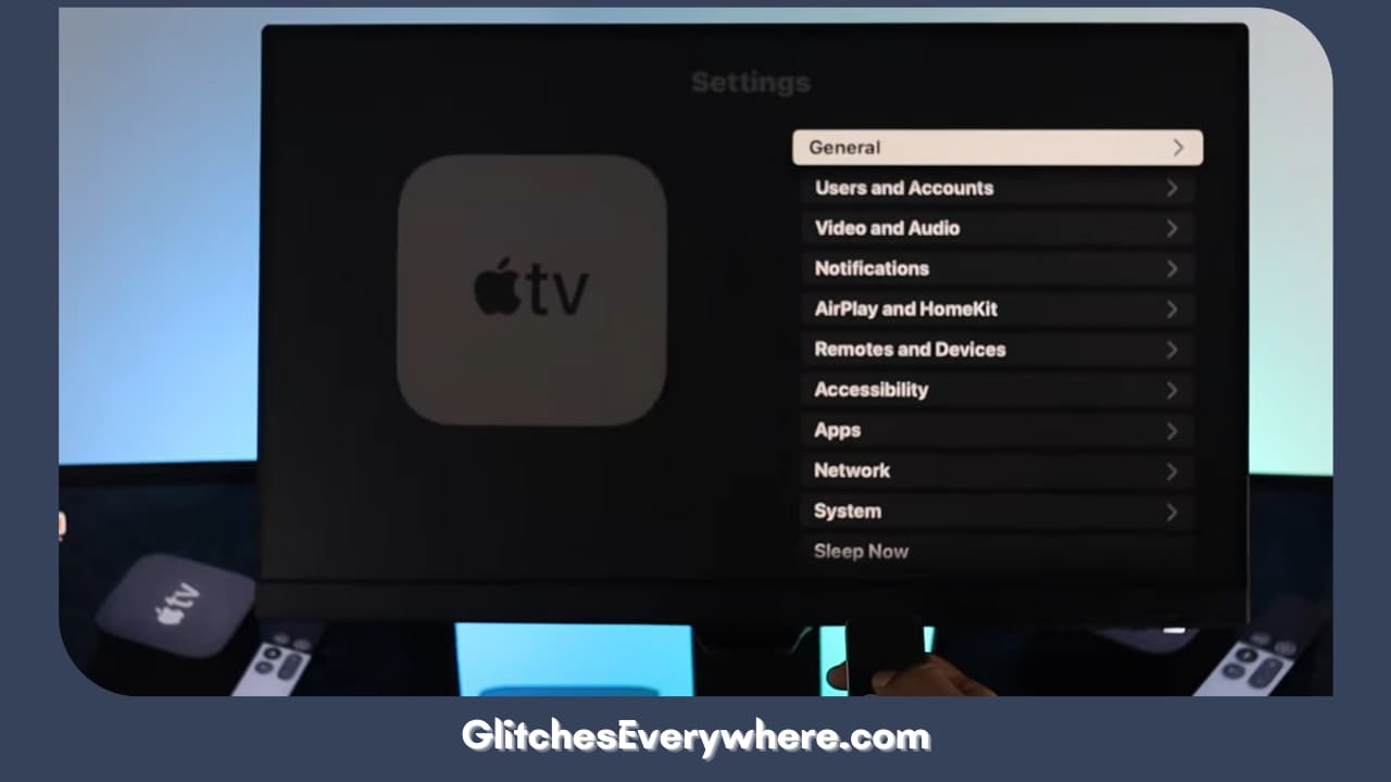 Go To ‘settings’ On Your Apple Tv.