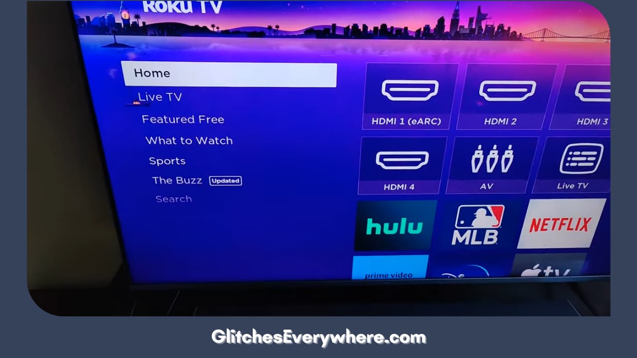 Press The Home Button On Your Roku Remote