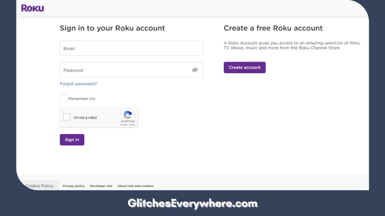 Select It And Enter Your Roku Account Details