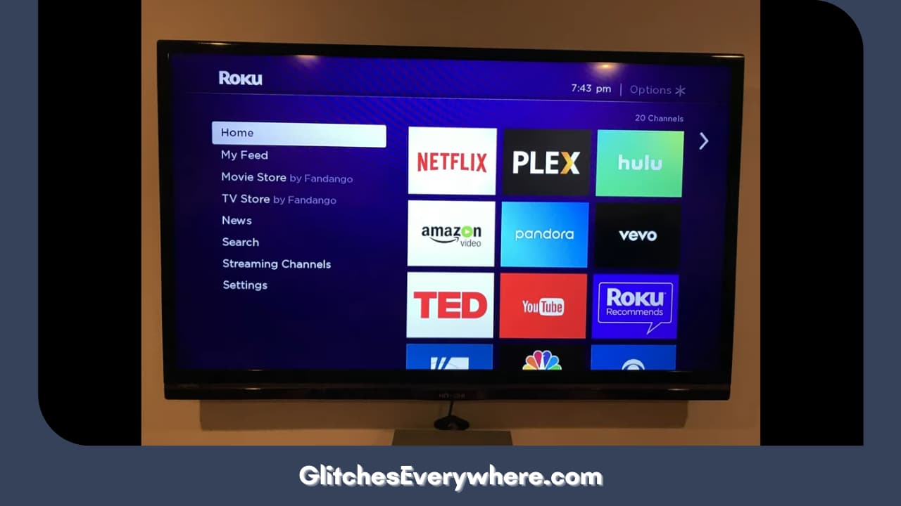 Press The Home Button On Your Roku Remote