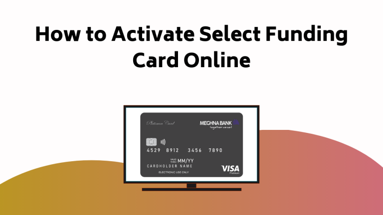 How To Activate Select Funding Card Online