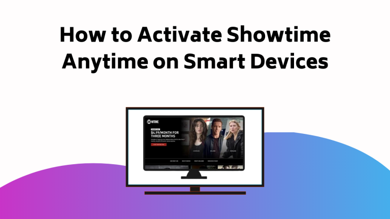 How To Activate Showtime Anytime On Smart Devices