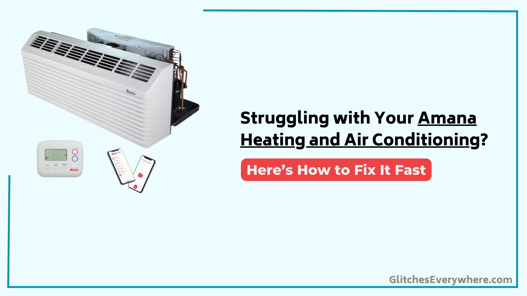 Amana Heating And Air Conditioning Troubleshooting