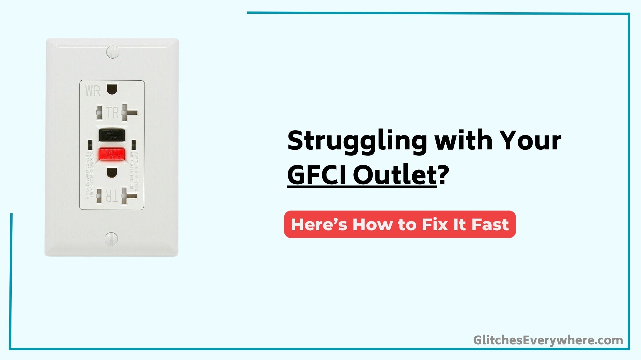 Gfci Outlet Troubleshooting