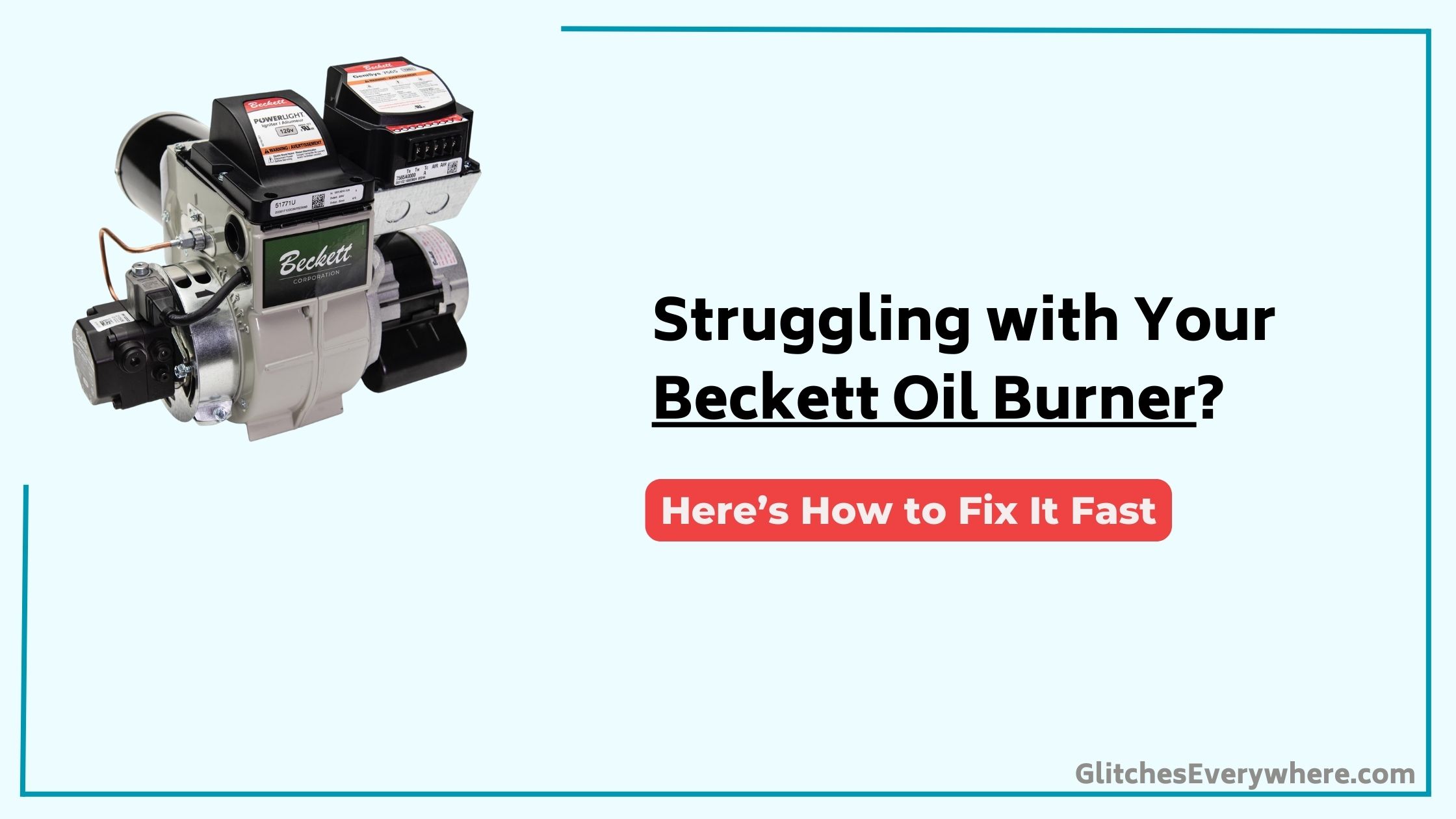 Beckett Oil Burner Troubleshooting