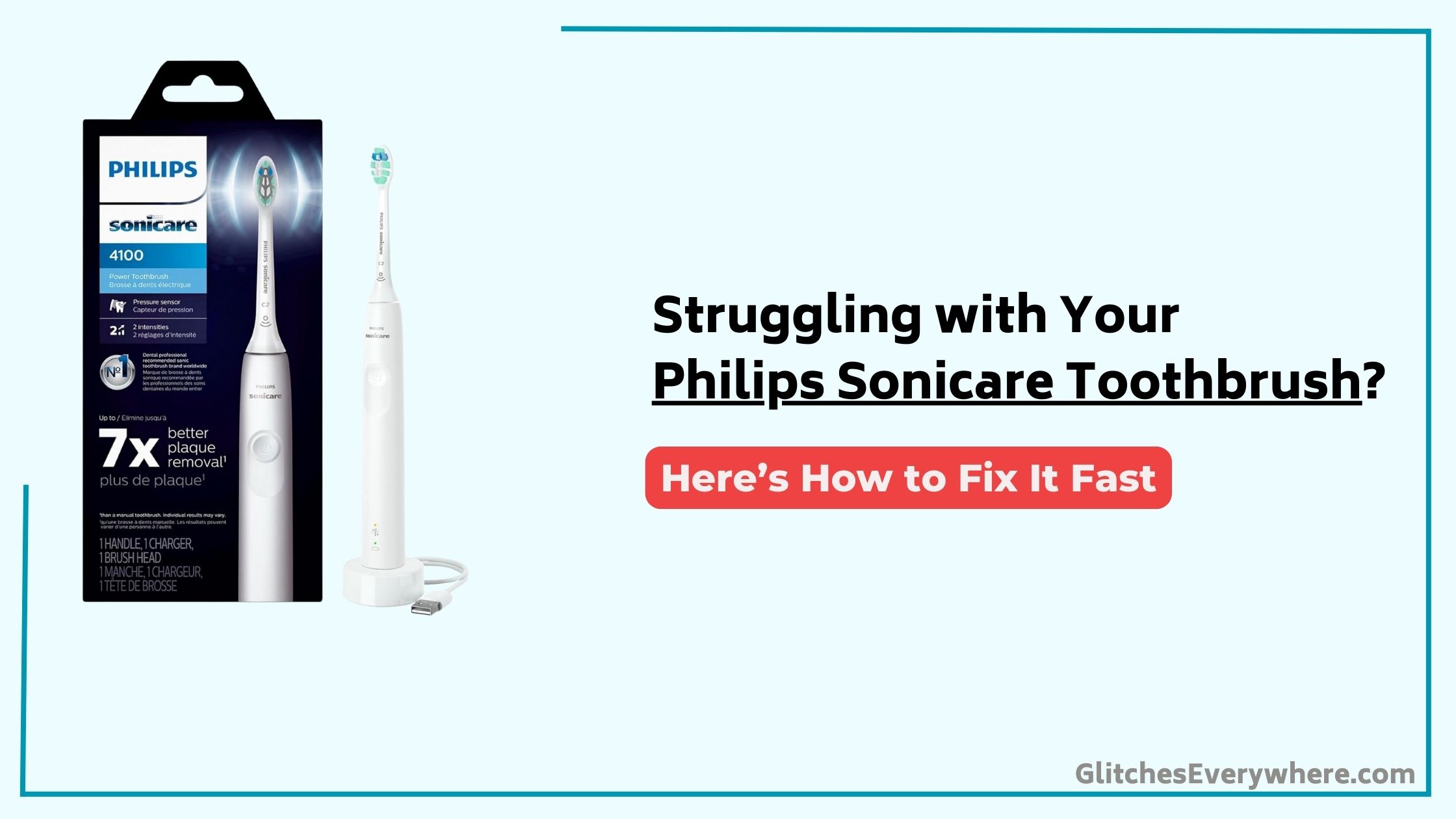 Philips Sonicare Toothbrush Troubleshooting